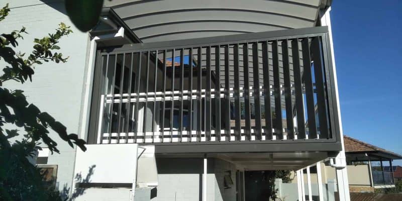Project of the Month - vertical louvres